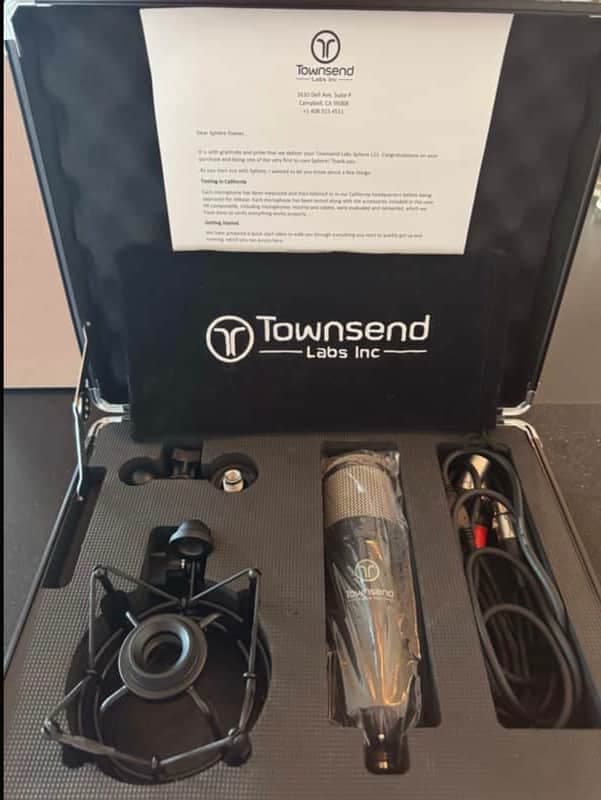 Townsend Labs Sphere L22 Precision Microphone Modeling System 2010s - Black