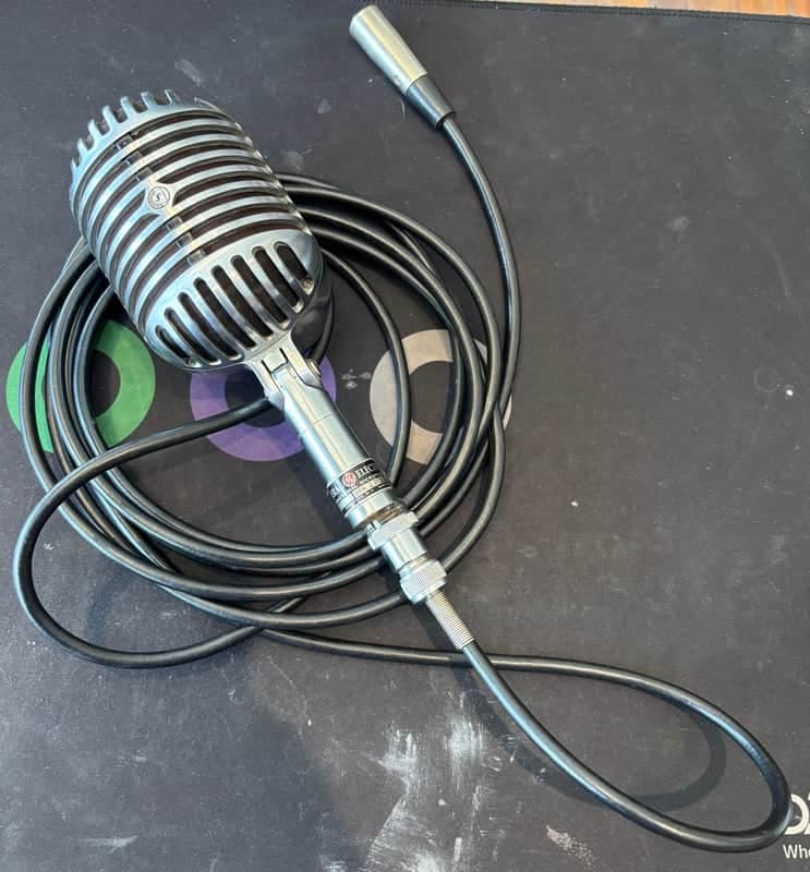 Shure General Electric YFA 10A Microphone Vintage