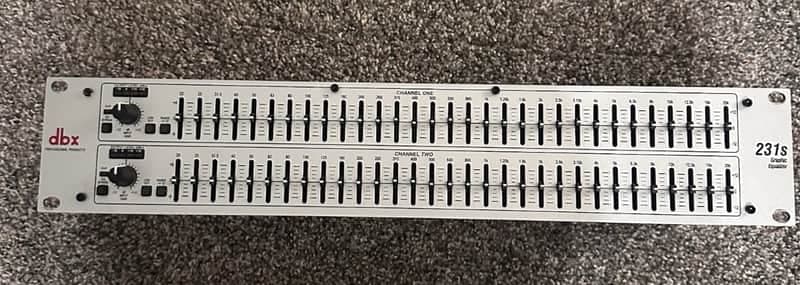 dbx 231s Dual Channel 31-Band EQ 2010s - Silver