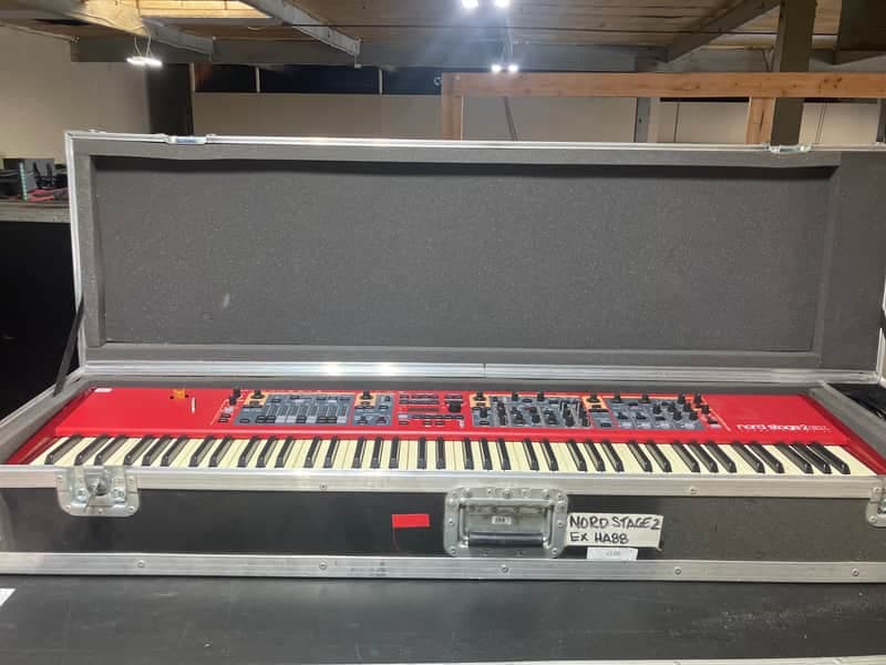 Nord Stage 2 EX HA88 Hammer Action 88-Key Digital Piano 2015 - 2016 - Red