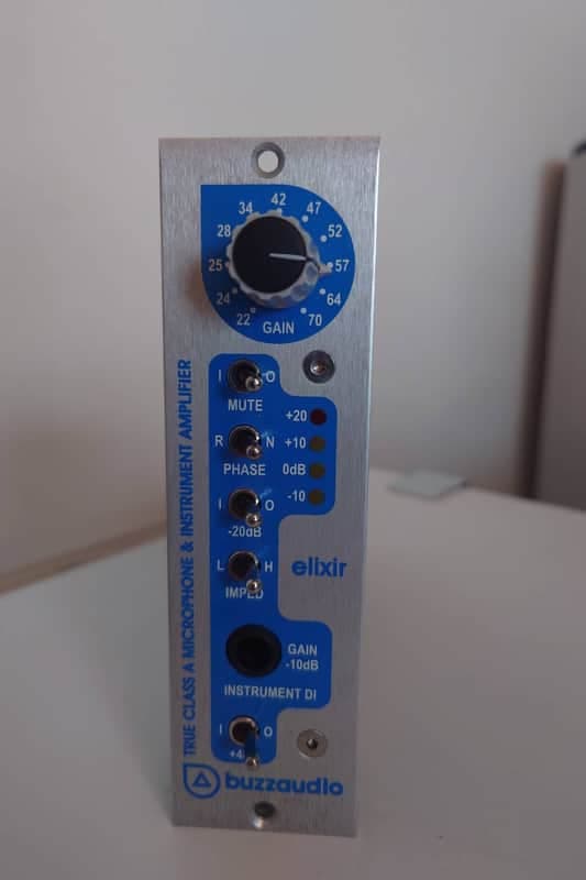 Buzz Audio Elixir 500 Series Mic Preamp Module