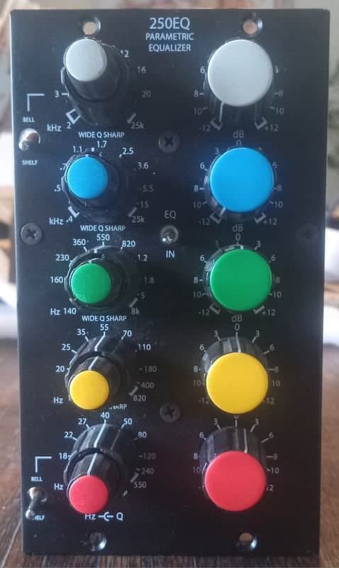 Don Classic 250EQ fully parametric equalizer-2000s - Black
