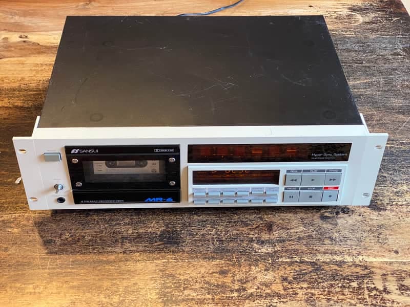 Sansui MR-6 - 6 Track Tape Recorder Working