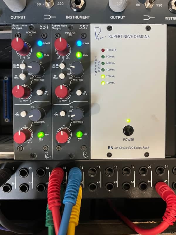 Rupert Neve Designs 551 500 Series Inductor EQ Module 2014 - Present - Shelford Blue