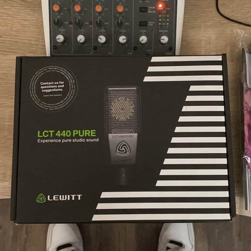 Lewitt LCT-440-PURE Large Diaphragm Cardioid Condenser Microphone 2010s - Black