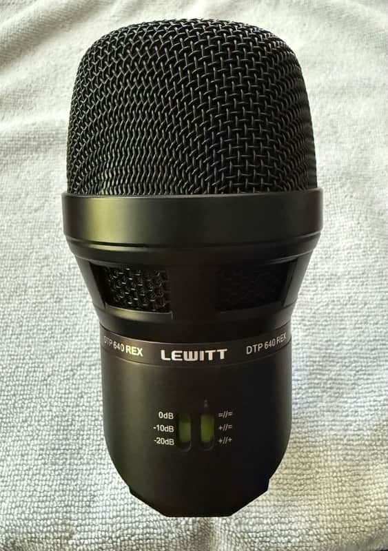 Lewitt DTP-640-REX Dual Capsule Kick Drum Microphone - Like New