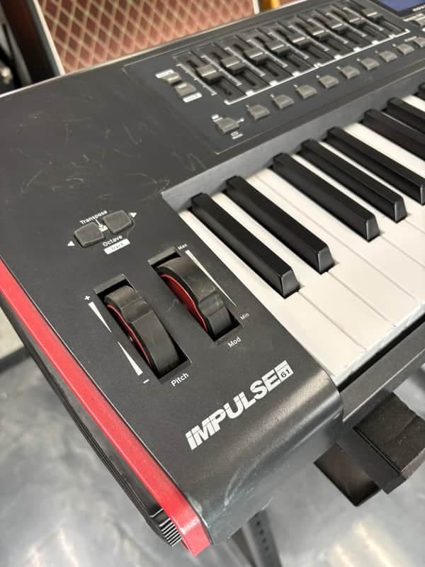 Novation Impulse 61 MIDI Keyboard Controller