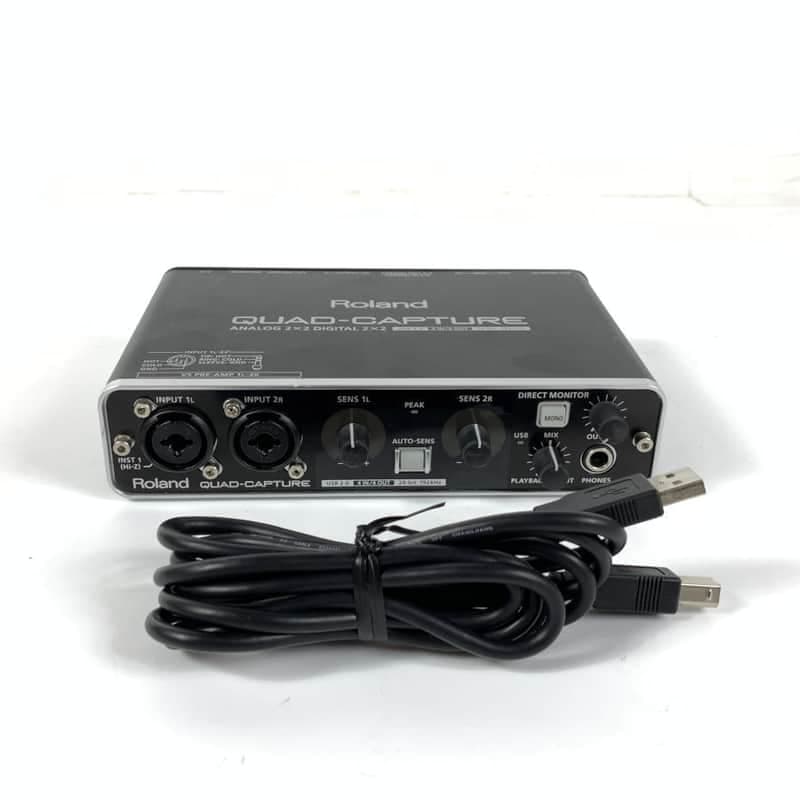 Roland UA-55 Quad-Capture USB 2.0 Audio Interface 2010s - Black TGHM