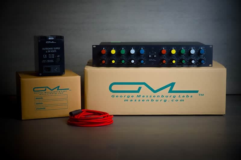 GML 8200 Series II Two Channel 5 Band Parametric Equalizer