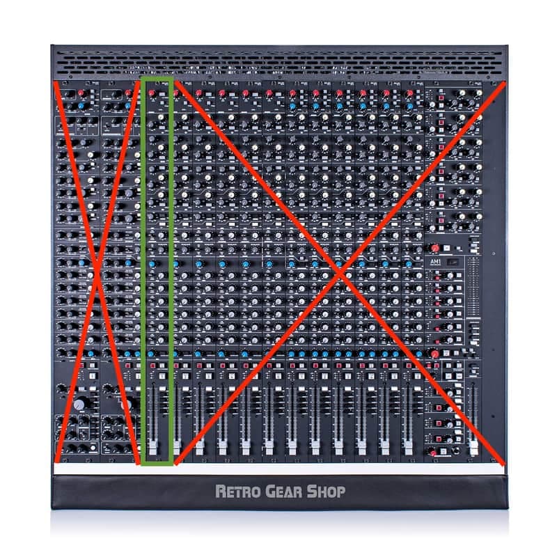 Zähl AM1 Console Mono Channel ONLY x1 Analog Recording Mixer Desk Analog Zahl