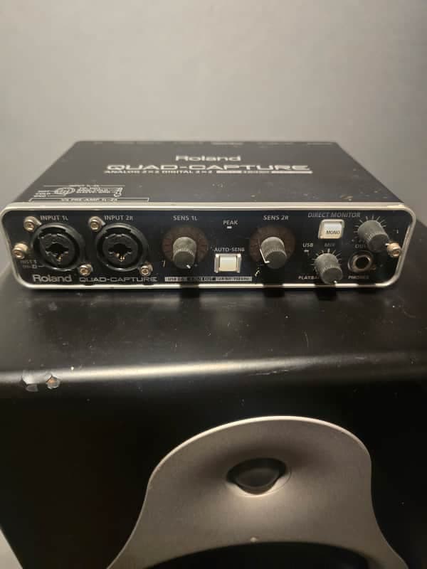 Roland UA-55 Quad-Capture USB 2.0 Audio Interface 2010s - Black