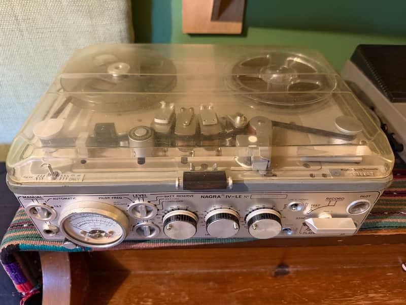 Nagra reel to reel field recorder LE IV Early 60s