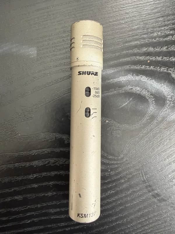 Shure KSM137 / SL 2010 - Present - Champagne