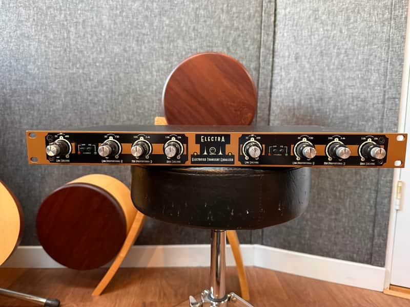 Kush Audio Electra Dual-Channel Electrified Transient Equalizer 2010s - Brown / Black