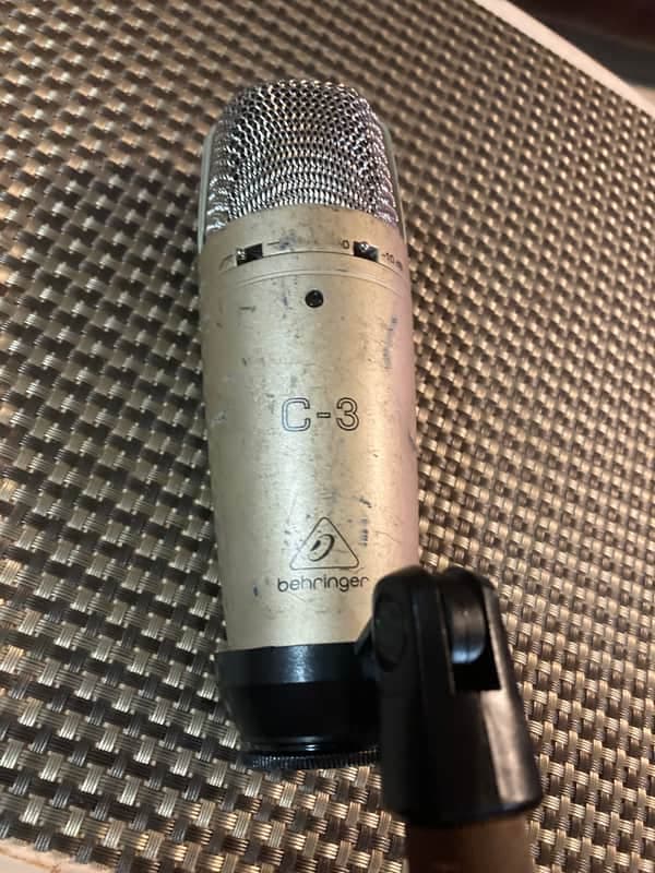 Good Used Behringer C3 Studio Condenser Microphone