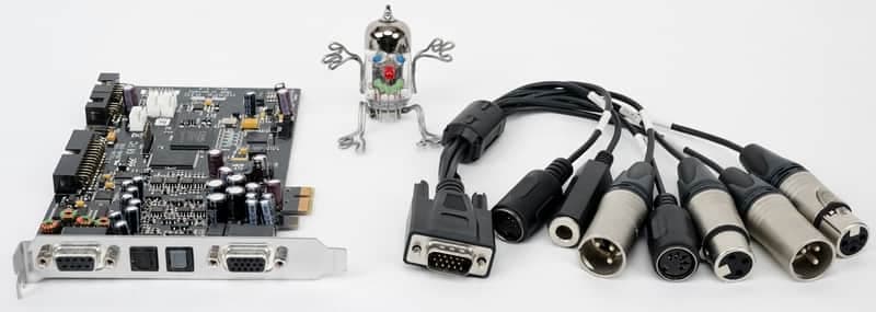 RME HDSPe AIO PCIe Audio Interface + XLR Peitsche + Neuwertig + 1.5J Garantie