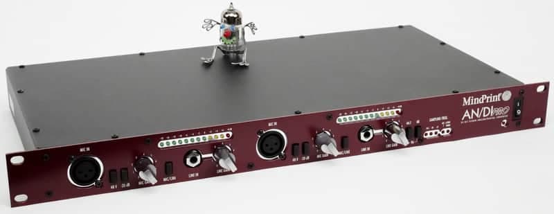 MindPrint AN/DI Pro Mic Preamp Class-A Converter AES SPDIF +Neuwertig+ Garantie