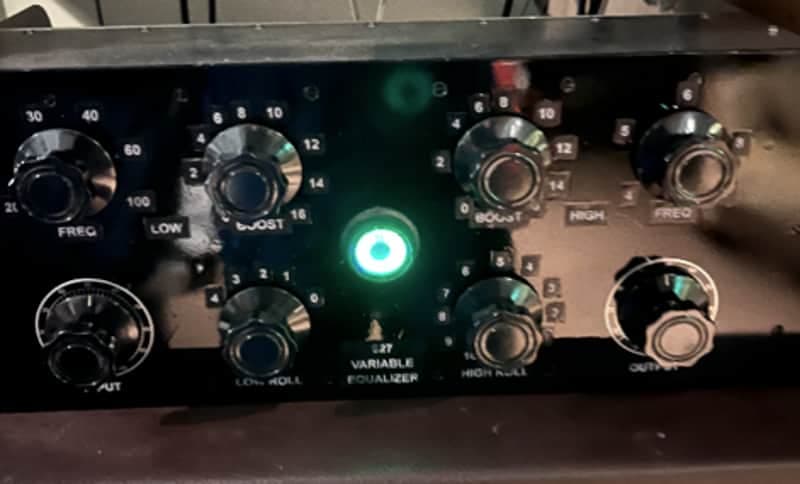 Fairchild clone of the 627 EQ - black