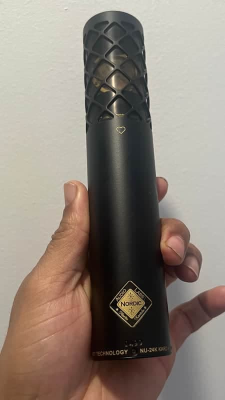 Nordic Audio Labs NU-24K Large Diaphragm Cardioid Condenser Microphone 2025 - Present - Black