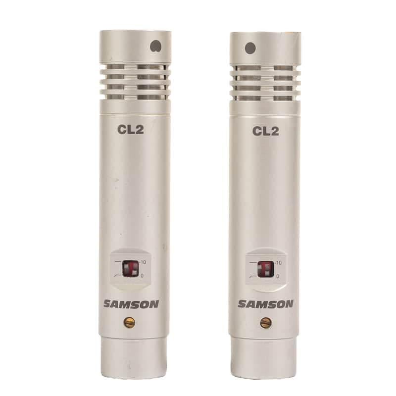 Samson - CL2 Cardiod Condenser Microphone Stereo Pair - USED