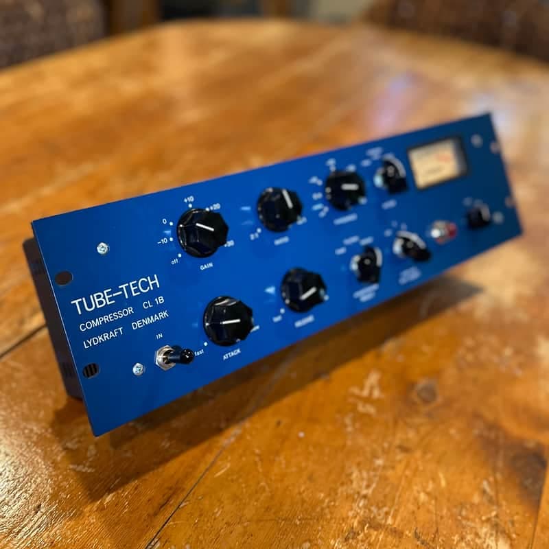 Tube-Tech CL 1B Mono Opto Compressor 2010s - Blue