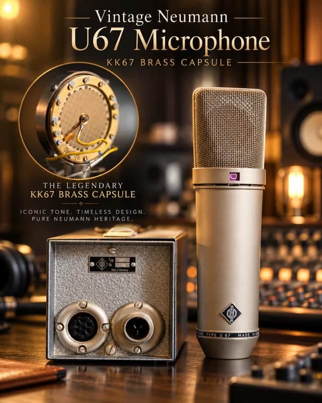 Neumann U67 vintage 1960 NOS