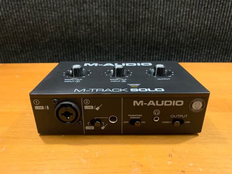 M-Audio M-Track Solo USB Audio Interface 2020 - Present - Black