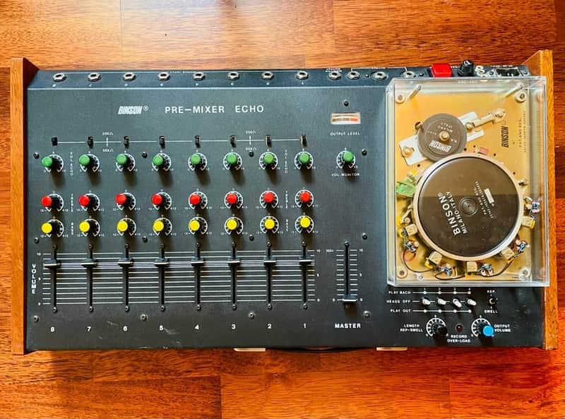 Binson Pre Mixer Me 8 with echorec 1982 Very Rare