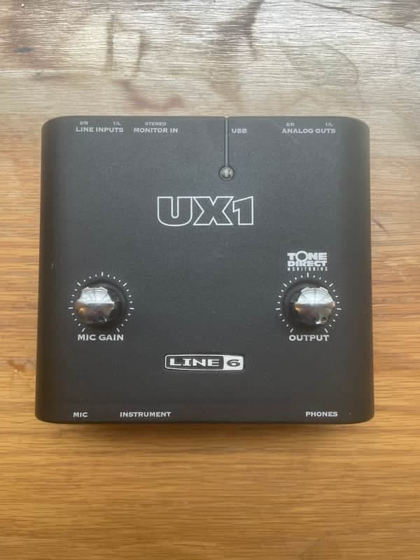 Line 6 POD Studio UX1 USB Audio Interface 2010s - Black