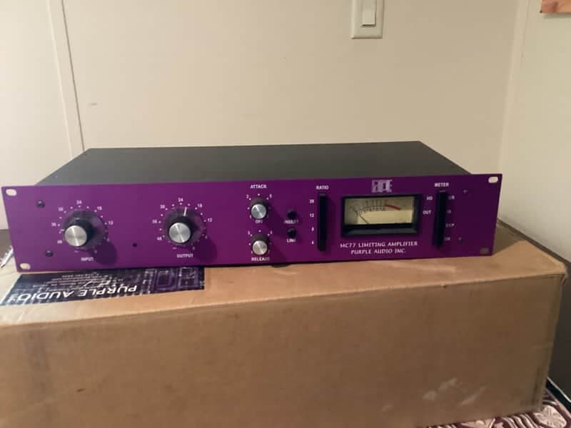 Purple Audio MC77 Limiting Amplifier / Compressor 2010s - Purple