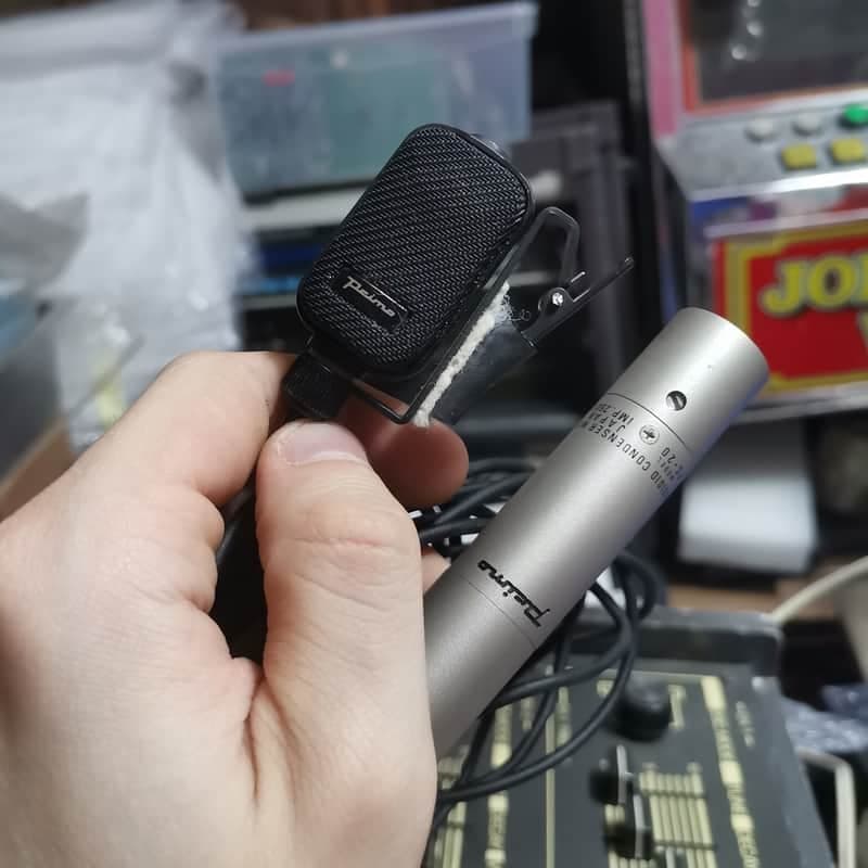 Japanese Lavalier Microphone (RARE!): Primo PC-20; w/ box