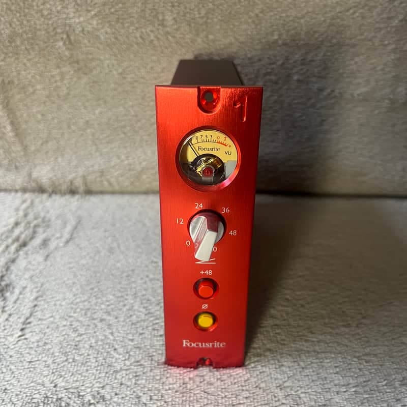 Focusrite Red 1 500 Series Mic Preamp Module 2010s - Red