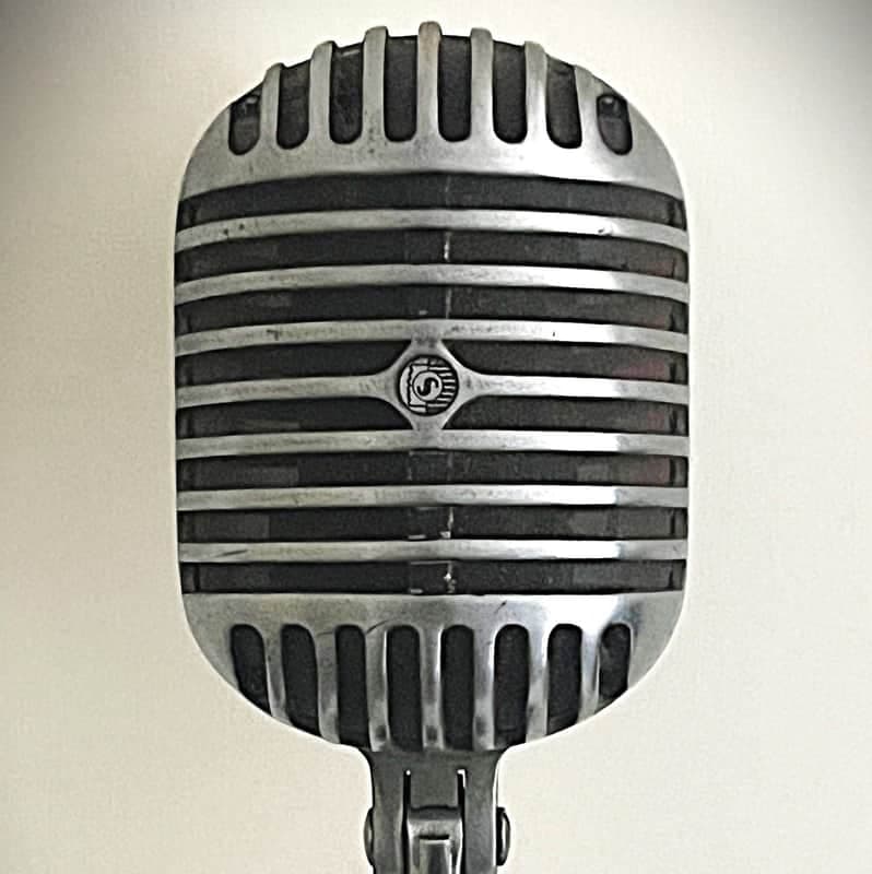 Rare 1940's Bogen "Fatboy" Model U10X Dynamic Microphone, 100% original, working