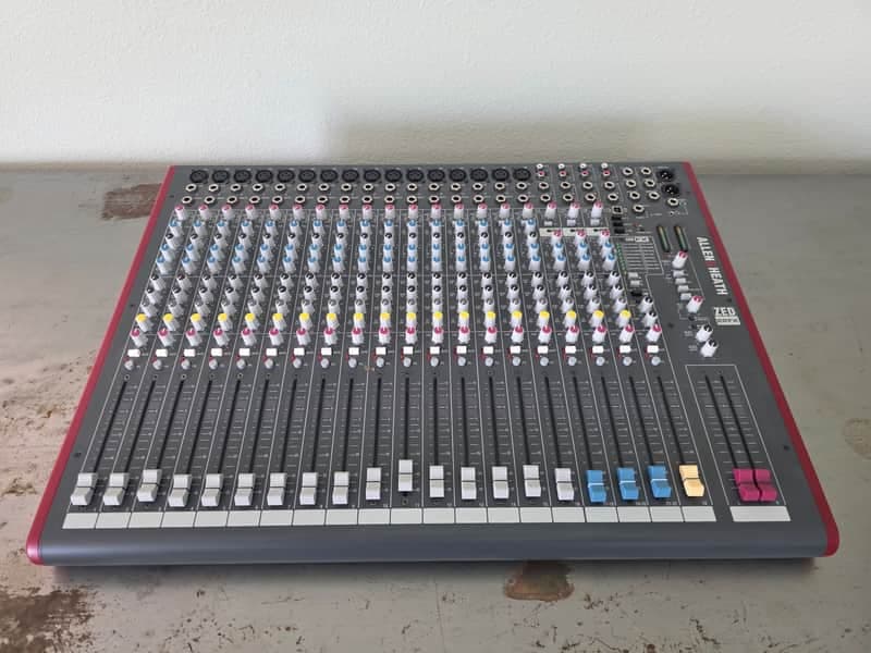 Allen & Heath ZED-22FX 22-Channel Mixer with Effects 2011 - Present - Black/Red