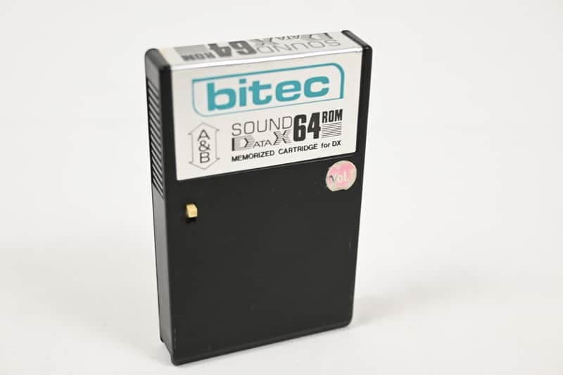 Yamaha DX7 Data ROM Cartridge Bitec Vol.1 *Ultra Rare*