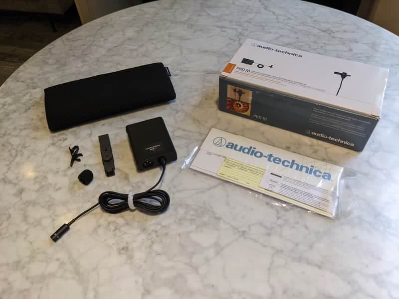 *MINT* Audio-Technica AT Pro70 Cardioid Condenser Instrument Microphone / Lavalier