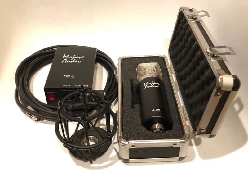 Mojave MA-200 Large Diaphragm Cardioid Tube Condenser Microphone 2006 - 2020 - Black
