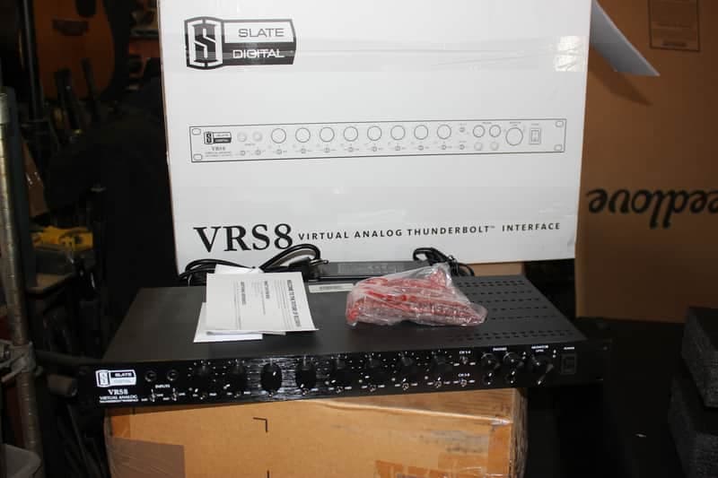 Slate Digital VRS8 Thunderbolt Audio Interface with Slate PCIe Adapter Card and Power Supply