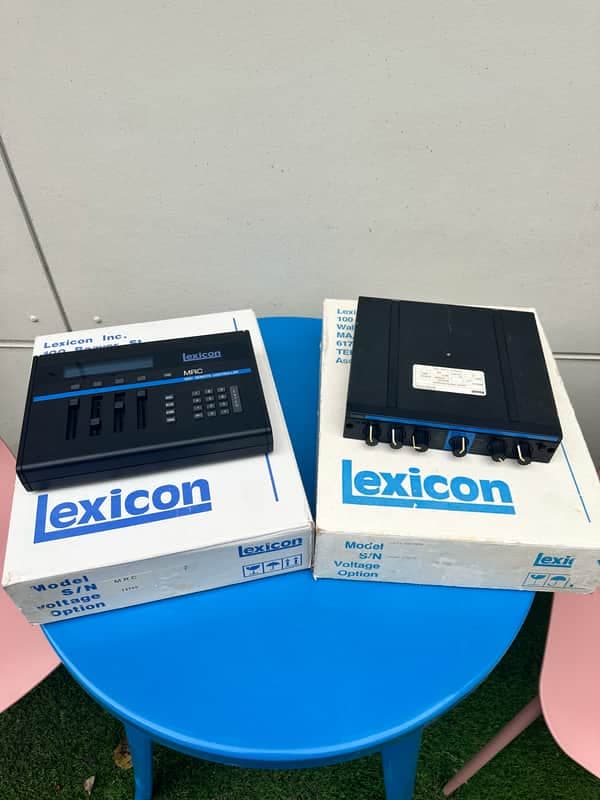 Lexicon LXP-1 Reverb with MRC contoller