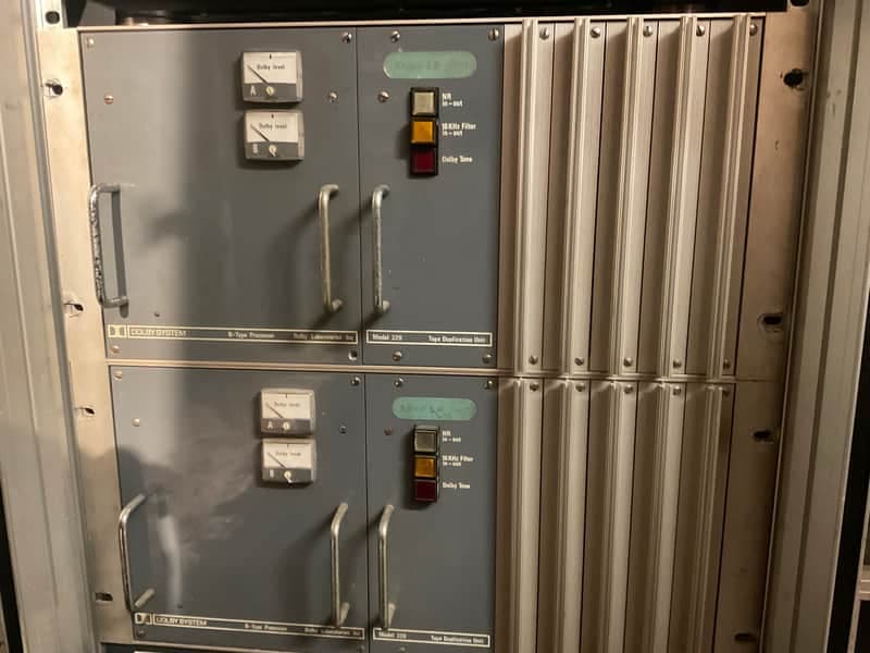 DOLBY SYSTEM MOD. 320 PAIR MATCHED type B PROCESSOR ORIGINAL
