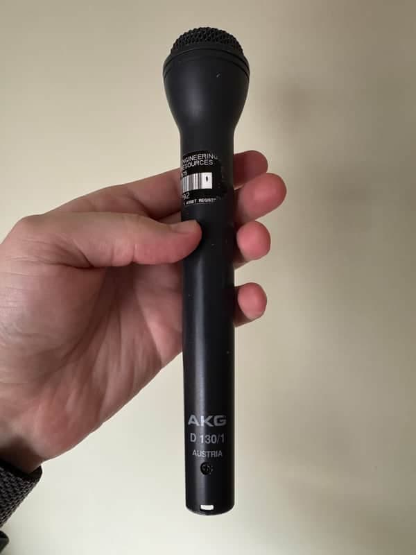 AKG D130/1 – Vintage Dynamic Microphone, Made in Austria