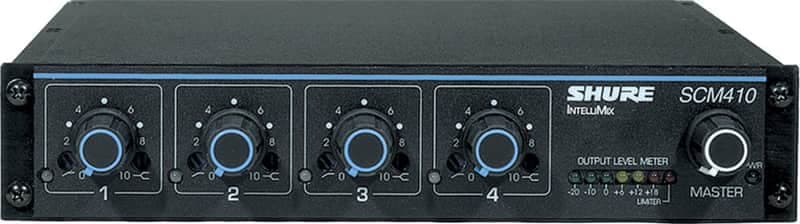 Shure SCM410 Auto Microphone Mixer