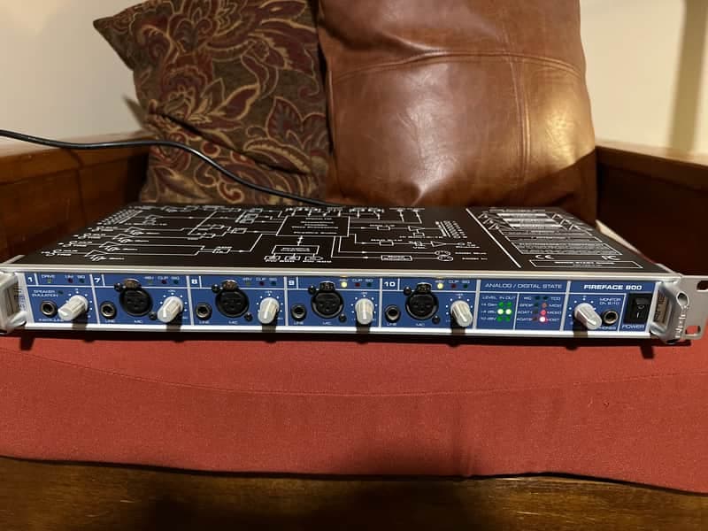 RME Fireface 800 FireWire Audio Interface (Legendary Studio Workhorse / 8-Channel ADAT Expansion)