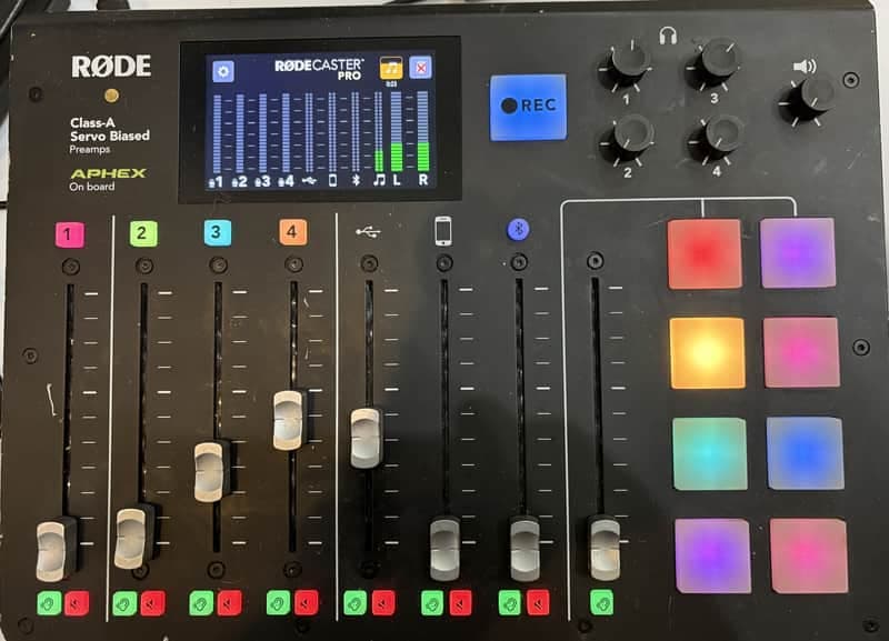 RODE RODECaster Pro Integrated Podcast Production Studio 2018 - Present - Black