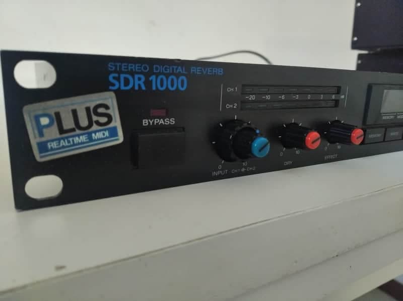 Ibanez SDR 1000+ Stereo Digital Reverb 1980s - Black