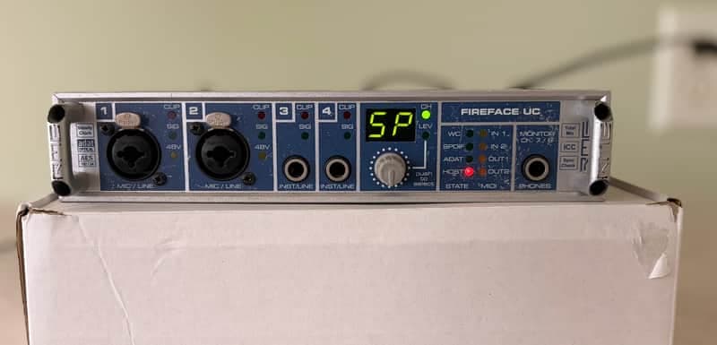 RME Fireface UCX Firewire / USB Audio Interface - Blue