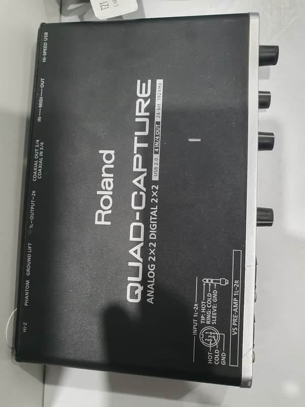Roland UA-55 Quad-Capture USB 2.0 Audio Interface 2010s - Black