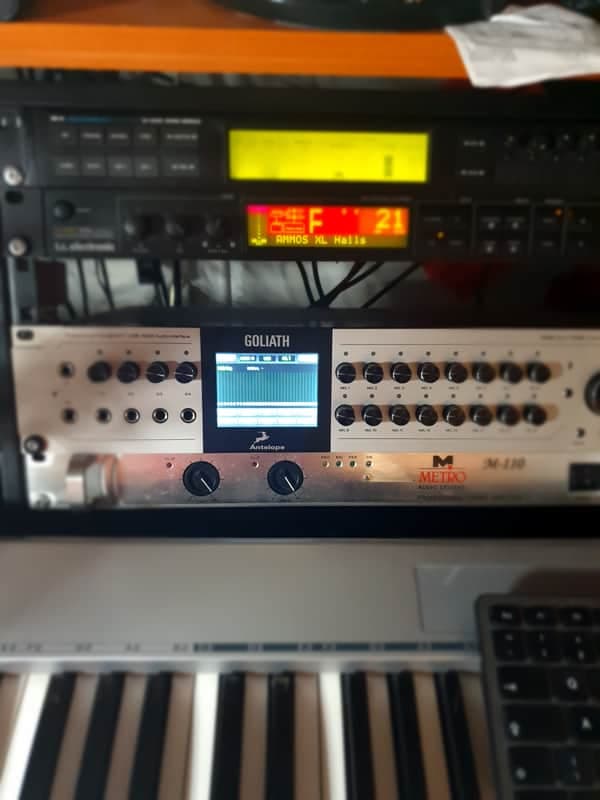 Antelope Audio Goliath Thunderbolt / USB / MADI Audio Interface 2010s - Silver