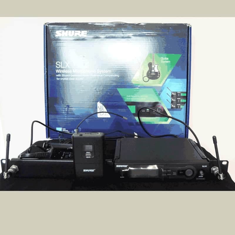 Shure SLX4 Wireless Microphone System & Receiver 2014 Black