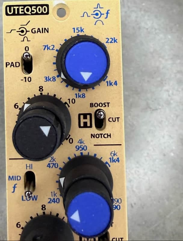 A Pair of Undertone Audio UTEQ500 Modules